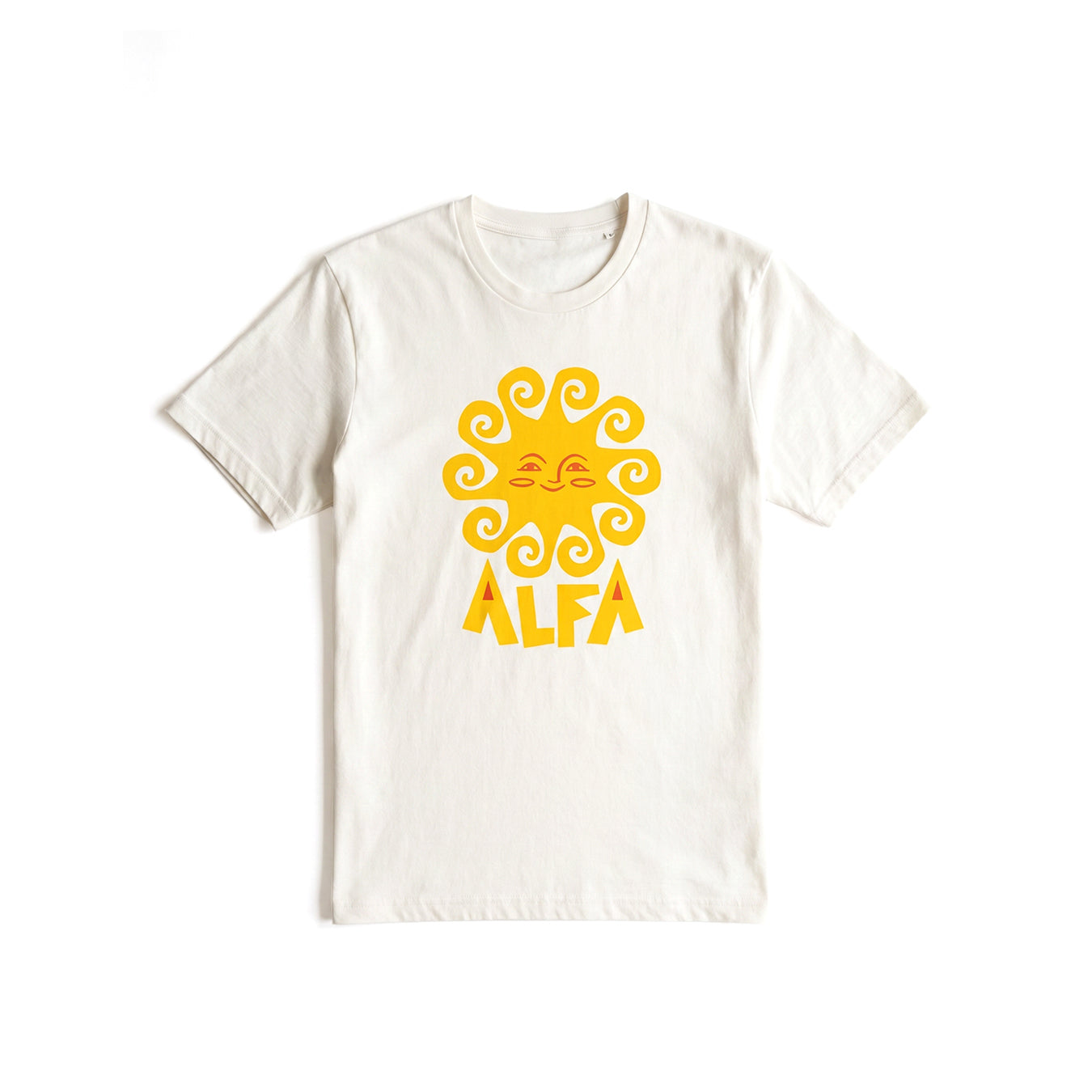 T-shirt Bianca "Sole"
