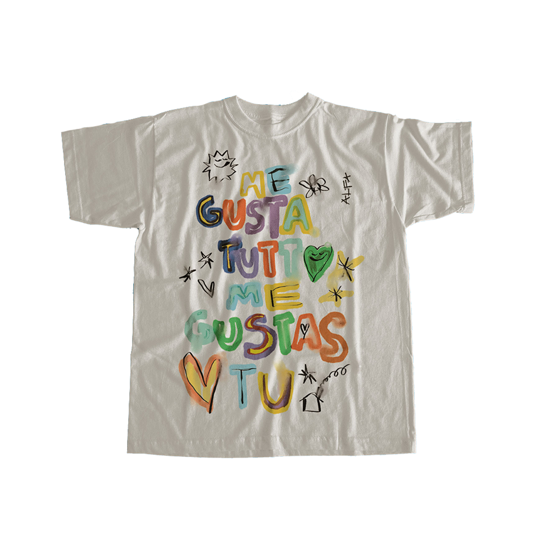 Me gusta tutto - T-shirt bianca